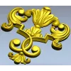 Baroque Acanthus Cartouche - STL 3D model for CNC milling