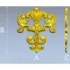 Baroque Acanthus Cartouche - STL 3D model for CNC milling