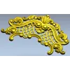 Рокайльный картуш - 3D STL модель для фрезера