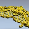 Рокайльный картуш - 3D STL модель для фрезера