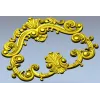 Рокайльный картуш для ЧПУ - 3D модель STL для фрезера