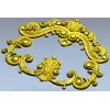 Рокайльный картуш для ЧПУ - 3D модель STL для фрезера
