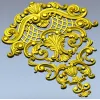Барочный картуш для ЧПУ - декоративная 3D модель STL