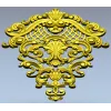 Барочный картуш для ЧПУ - декоративная 3D модель STL