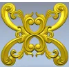 Центральный акантовый медальон - 3D модель STL для ЧПУ