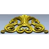 Барочный картуш в формате STL для ЧПУ - декоративная 3D модель