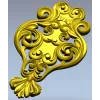 Вертикальный картуш "Селеста" - 3D модель STL для ЧПУ