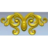 Baroque Acanthus Cartouche for CNC (STL 3D model)