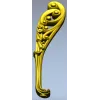 Decorative Acanthus Scroll Leg - STL 3D Model for CNC