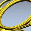 Овальный картуш в стиле барокко - 3D модель STL для ЧПУ