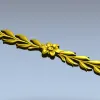 Лавровый бордюр - 3D модель STL для ЧПУ