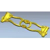 Rococo Oval Cartouche STL for CNC Milling