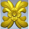 Флёрон "Цветочный крест" - 3D модель STL для ЧПУ