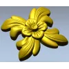 Флёрон "Цветочный крест" - 3D модель STL для ЧПУ