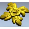 Флёрон "Цветочный крест" - 3D модель STL для ЧПУ