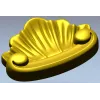 Ракушка Рококо - декоративная 3D модель STL для ЧПУ