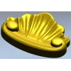 Ракушка Рококо - декоративная 3D модель STL для ЧПУ