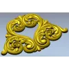 Резной картуш "Витой акант" - 3D модель STL для ЧПУ