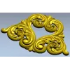 Резной картуш "Витой акант" - 3D модель STL для ЧПУ
