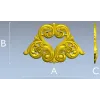 Резной картуш "Витой акант" - 3D модель STL для ЧПУ
