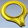 Крылатый картуш - декоративная 3D модель STL для ЧПУ