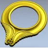 Крылатый картуш - декоративная 3D модель STL для ЧПУ