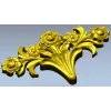 Rose Acanthus Crest - STL 3D model for CNC carving