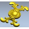 Картуш "Королевский щит" - 3D модель STL для ЧПУ