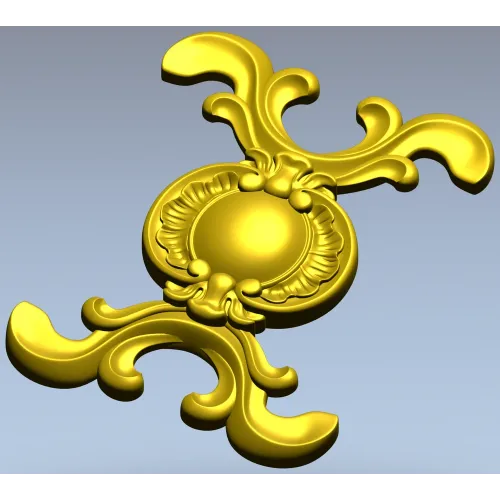 Картуш "Королевский щит" - 3D модель STL для ЧПУ
