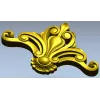 Акантовый картуш в барочном стиле - 3D модель STL для ЧПУ