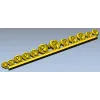 Stylized Rosette Frieze - STL 3D Model for CNC