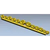 Stylized Rosette Frieze - STL 3D Model for CNC