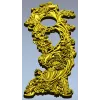 Вертикальная декоративная накладка в стиле рококо - stl модель для ЧПУ