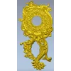Baroque Rosette Applique STL for CNC