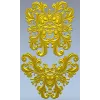 Baroque Acanthus Cartouche - High-Relief STL Model for CNC