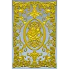 Rose Medallion Vine Panel - STL 3D model for CNC milling