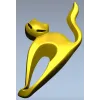 STL модель "Кошачья грация" - 3D модель stl для ЧПУ