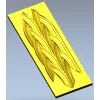 Braided Vertical Panel STL for CNC Router