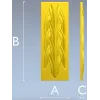 Braided Vertical Panel STL for CNC Router