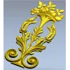 Акантовая ваза - 3D stl модель для ЧПУ