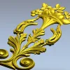 Акантовая ваза - 3D stl модель для ЧПУ