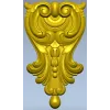 Барочная декоративная накладка - STL модель для ЧПУ