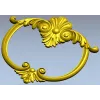Картуш в стиле рокайль - 3D модель STL для ЧПУ