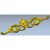 Baroque Shell & Acanthus Central Ornament STL for CNC