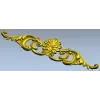 Baroque Shell & Acanthus Central Ornament STL for CNC