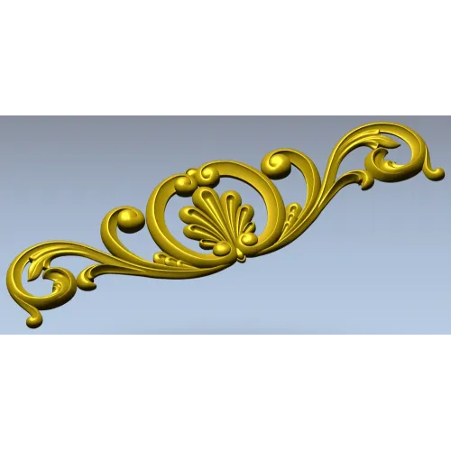 Ракушечный картуш - 3D модель STL для ЧПУ