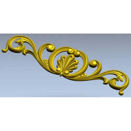 Ракушечный картуш - 3D модель STL для ЧПУ