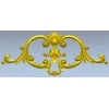 Флорентийский картуш - декоративная 3D модель STL для ЧПУ