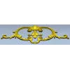 Флорентийский картуш - декоративная 3D модель STL для ЧПУ