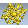 Барочный картуш "Солнечный акант" - 3D модель STL для ЧПУ